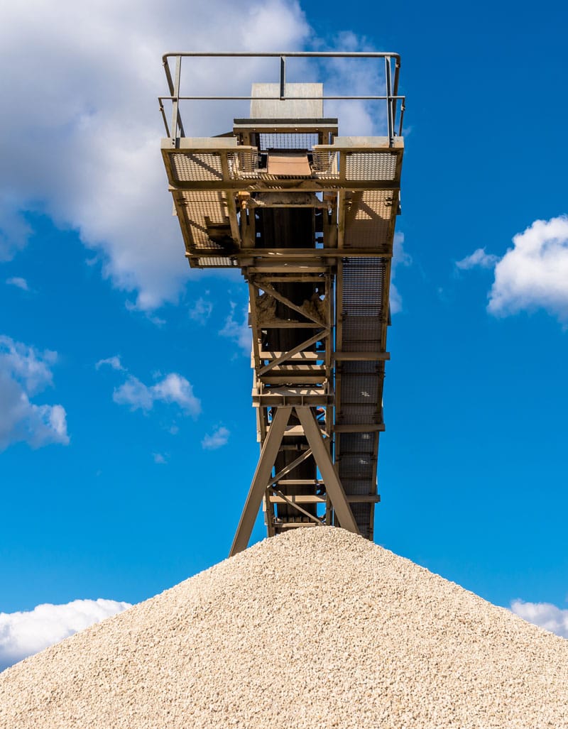 Conveyer providing bulk transport of granular material | ETC Alfred